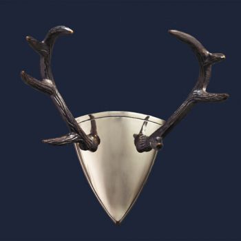 Antlers on a Shield - Cleared Décor