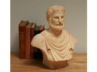 Socrates Wood Sculpture - Cleared Décor