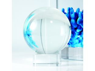 Crystal Ball on Stand - Cleared Décor
