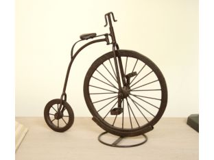 Bronze Penny Farthing Bicycle Sculpture