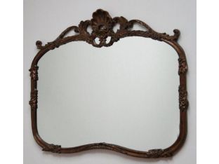 Gold Acanthus Scroll Mirror