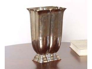 Large Nickel Vase
