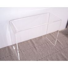 Clear Acrylic Waterfall Console