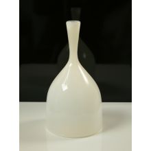 Joe Cariati Wide Ivory Bottle Vase