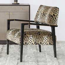 Leopard Arm Chair