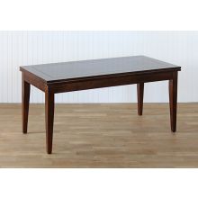 Dark Wooden Rectangular Coffee Table