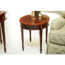 Copley Place Oval Lamp Table