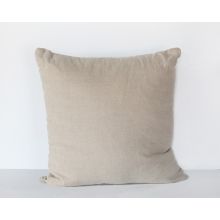 Large Natural Linen Pillow